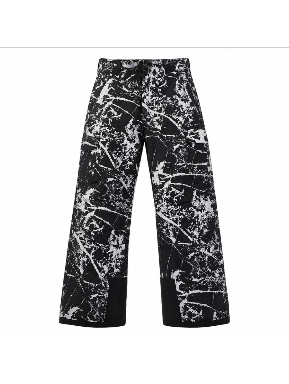 Arctix Black and White Patterned Snow Pants Size L 8K